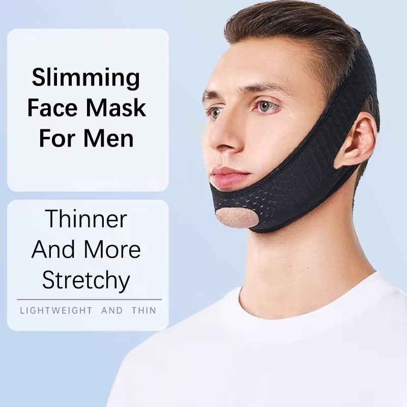 V Face Shaper Lift Massager anti Wrinkle Red Soins De Double Chin Bandage Thin Face Care Beauty Health Slimming for Man