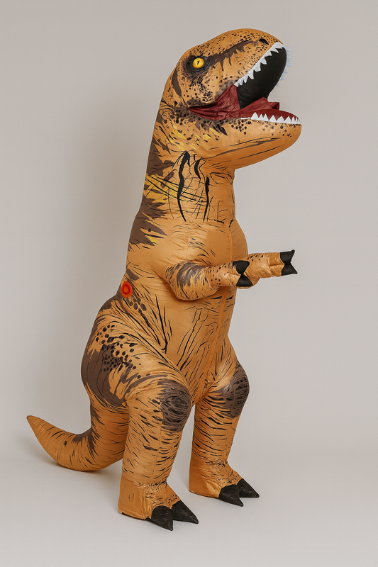 T-Rex Inflatable Uit Tyrannosaurus Dinosaur Costume Child Kids Adult Role-Playing Fancy Halloween Mascot Party Apparel