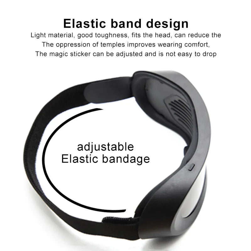 Shining Full-Color LED Glasses Bluetooth App Control Programmable Dynamic Luminous Light up Glasses for Raves Festivals Party