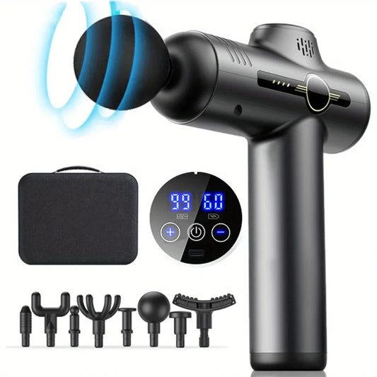Vibration Massage Gun for Body Neck Back Deep Muscle Relaxation Fitness 