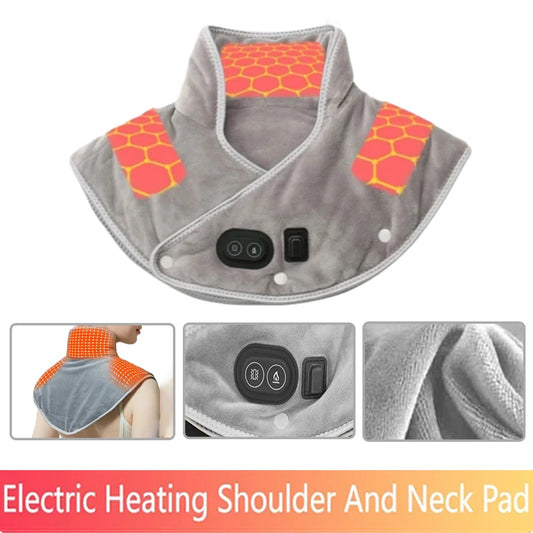 Electric Heating Shoulder Neck Pad Massager 