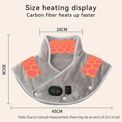 Electric Heating Shoulder Neck Pad Massager 