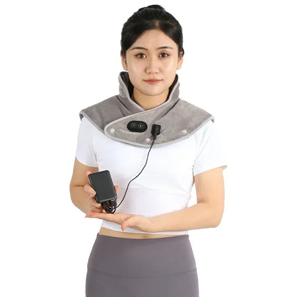 Electric Heating Shoulder Neck Pad Massager 