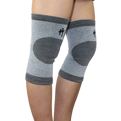 1 Pair Bamboo Charcoal Elastic Brace Patella Sport Pad Knee Wrap Support Pain Relief Breathable Light Weight Elbow & Knee Pads